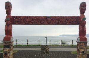 Māori Sculpture Taupō Lake Front