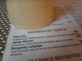 Jaipur's cocktails inspire a flavourful journey, igniting curiosity and wanderlust.