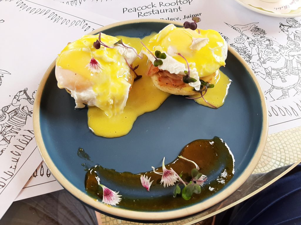 Classic Eggs Benedict at Pearl Palace